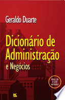 Dicionário de administração de A a Z: